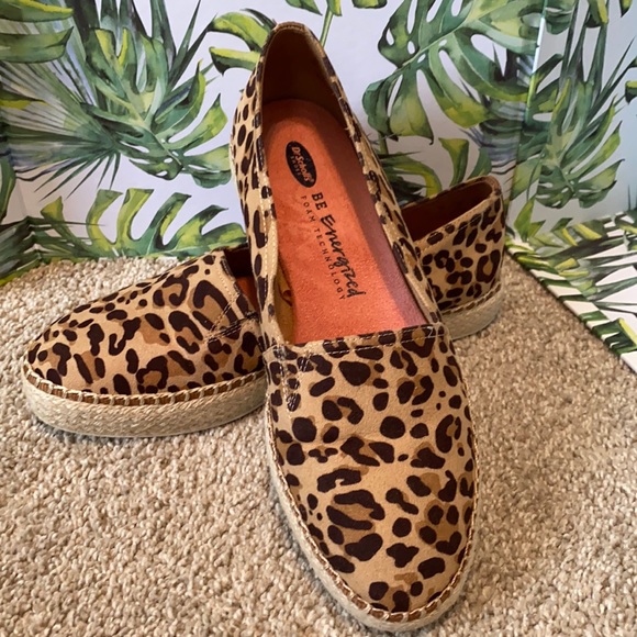 NWOT Dr. Scholl’s foam Leopard print sz 8 - Picture 1 of 7